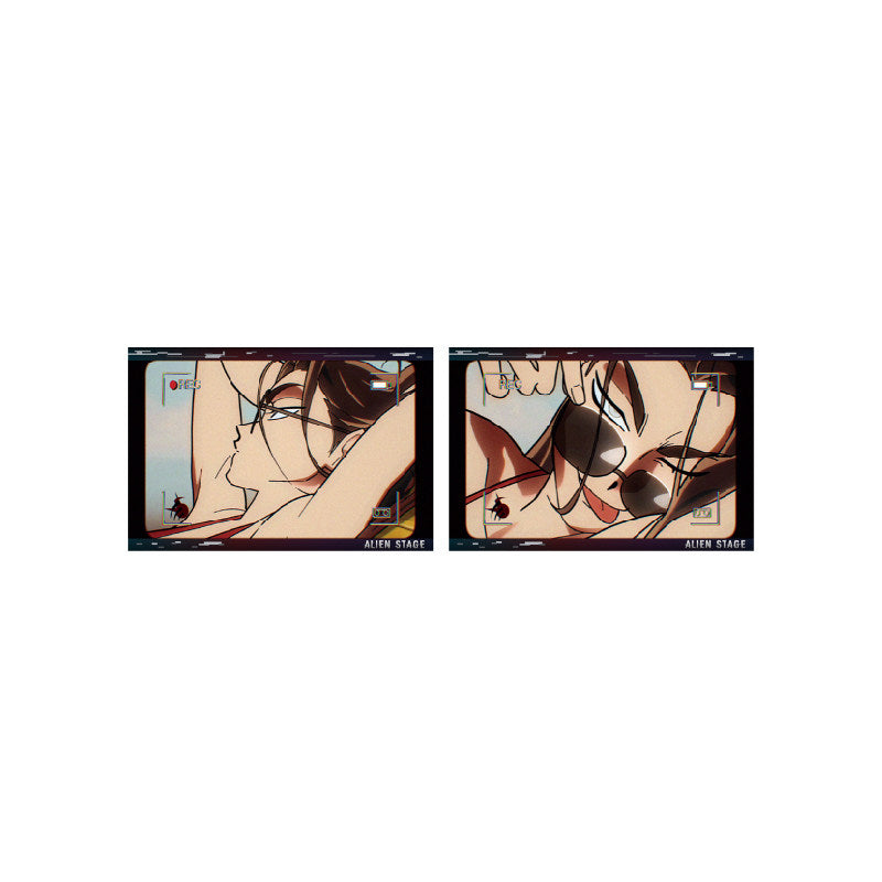 Alien Stage Anime Postcard Set 2pcs Sweet Dream Cafe Collection