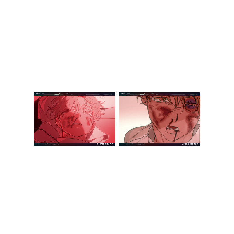 Alien Stage Anime Postcard Set 2pcs Sweet Dream Cafe Collection