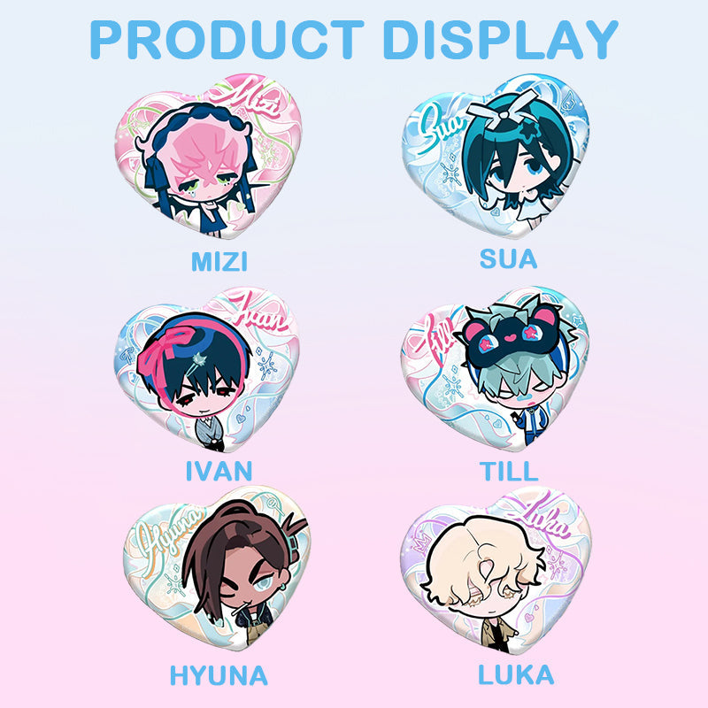 Alien Stage Recollection Series Heart Badge & Card Set
