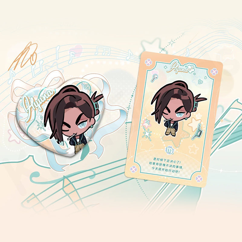 Alien Stage Recollection Series Heart Badge & Card Set