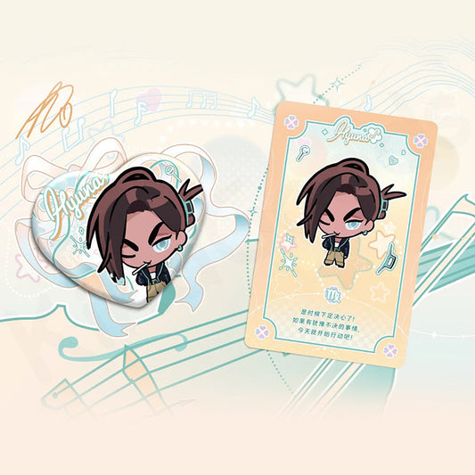 Alien Stage Recollection Series Heart Badge & Card Set