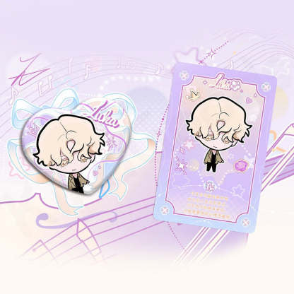 Alien Stage Recollection Series Heart Badge & Card Set