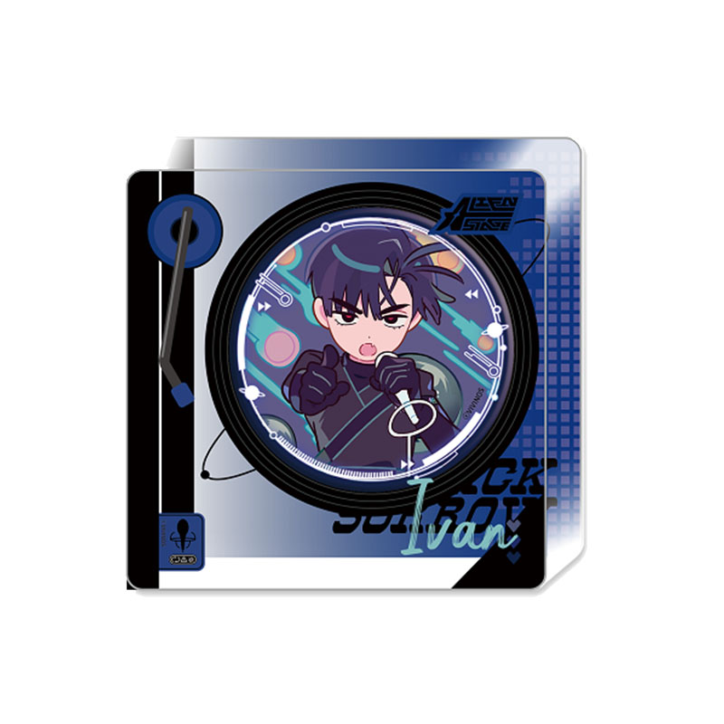 Alien Stage SP DJ Badge Set Magnetic Acrylic Display (6 Styles)