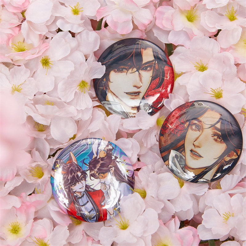Heaven Official’s Blessing Can Badge Pin Set – 11pcs (10 + 1 Bonus)