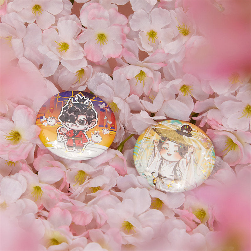 Heaven Official’s Blessing Can Badge Pin Set – 11pcs (10 + 1 Bonus)