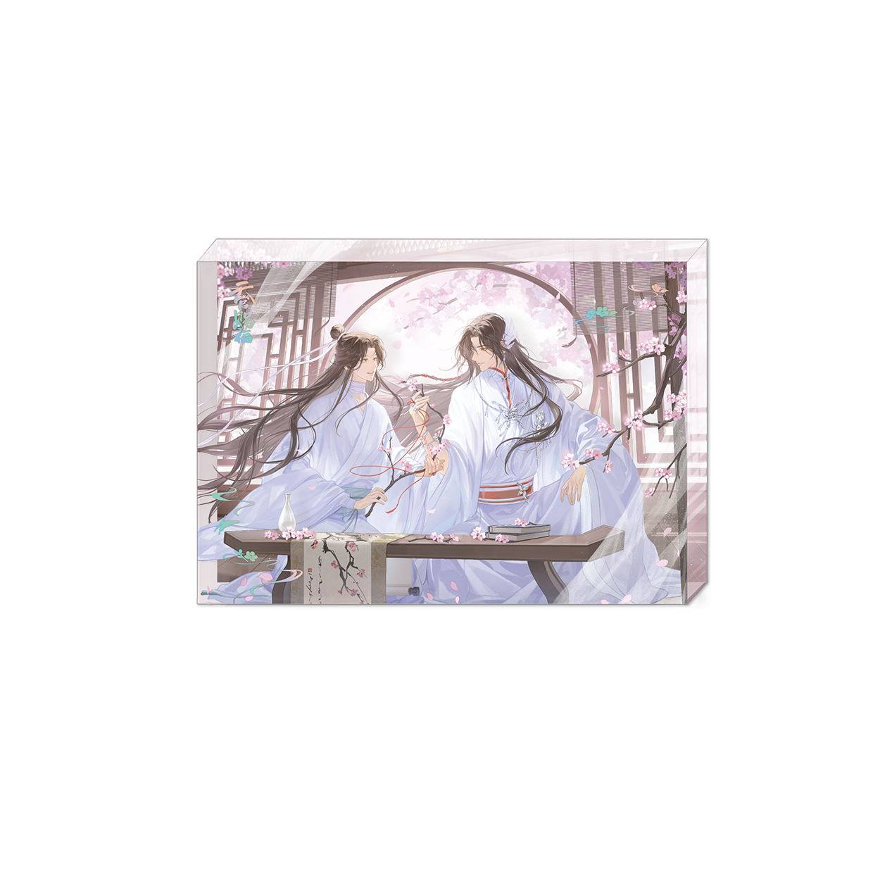 Heaven Official’s Blessing Acrylic Block – Peach Blossom Series TGCF Display Brick
