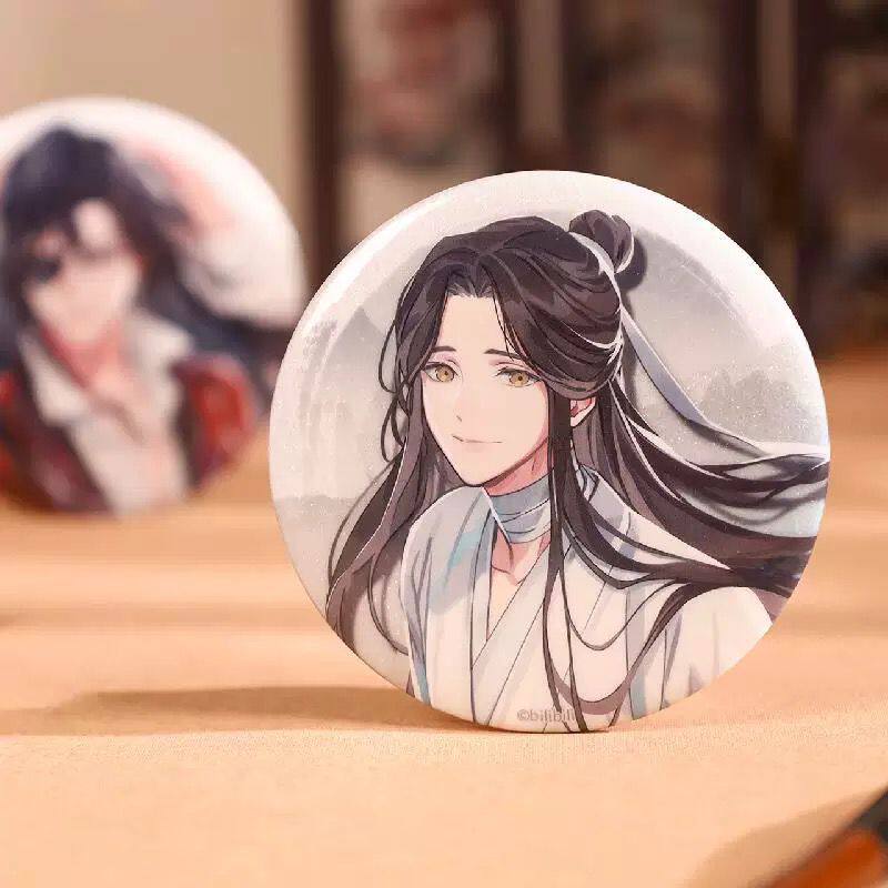 TGCF Xie Lian Can Badge 75mm – Fingertip Bond Series Official BEMOE Pin