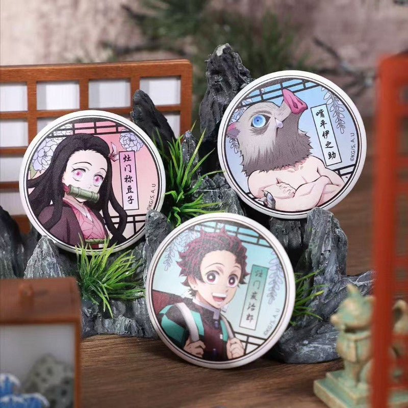 Demon Slayer 58mm Can Badge Blind Bag Set Single / Box of 7