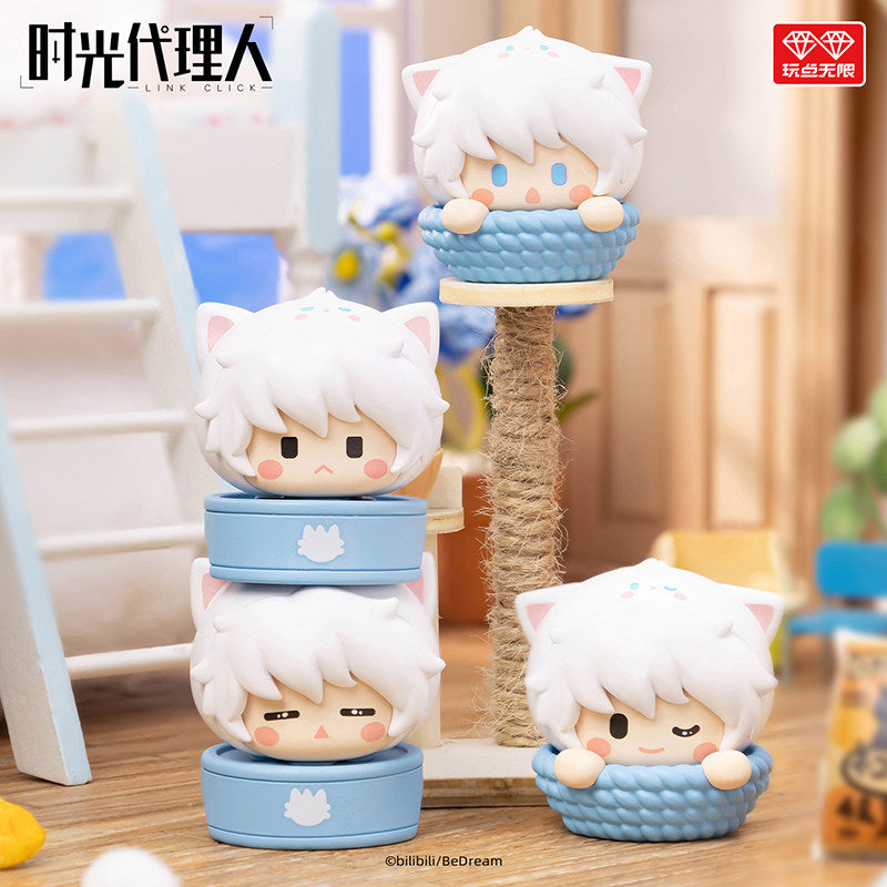 Link Click Cute Pet Stackable Blind Box Magnetic Figure Single / Box of 12