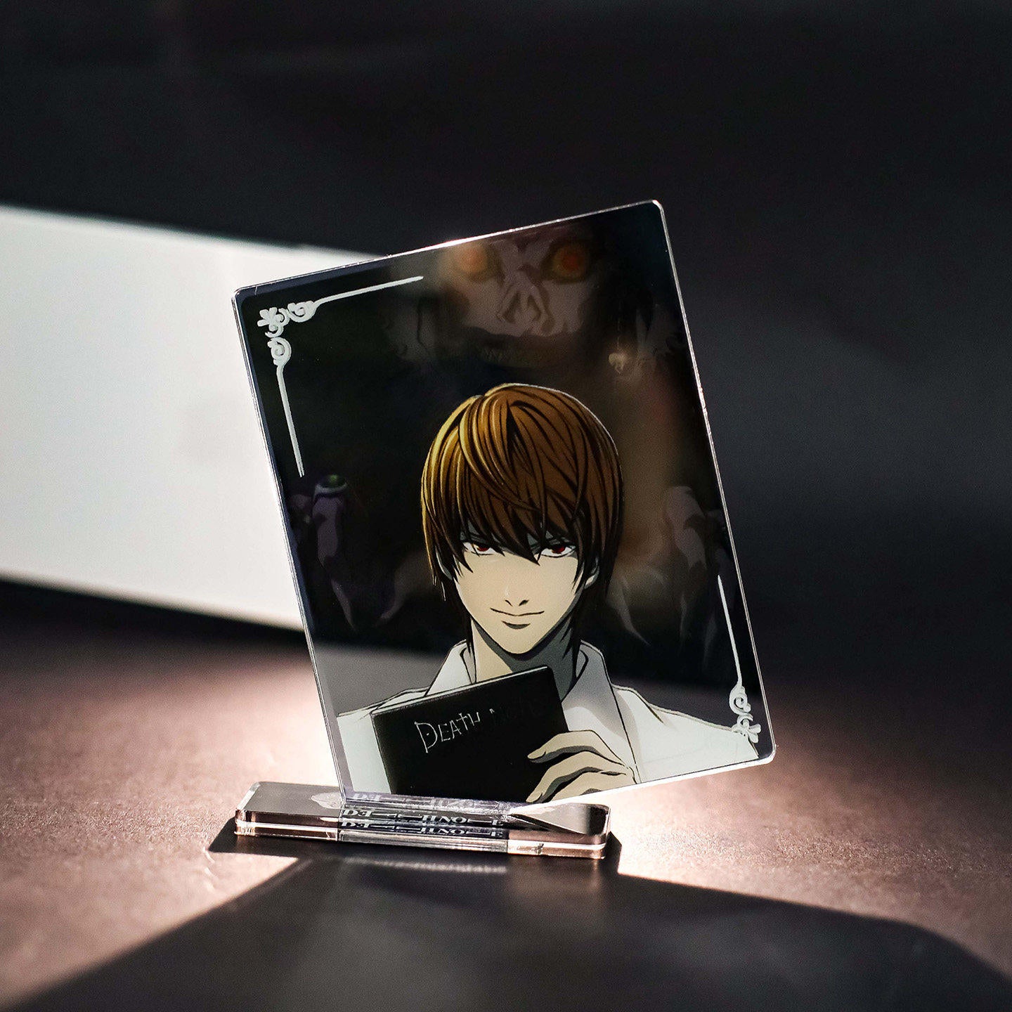 Death Note Light-Sensitive Acrylic Stand Display Official Licensed