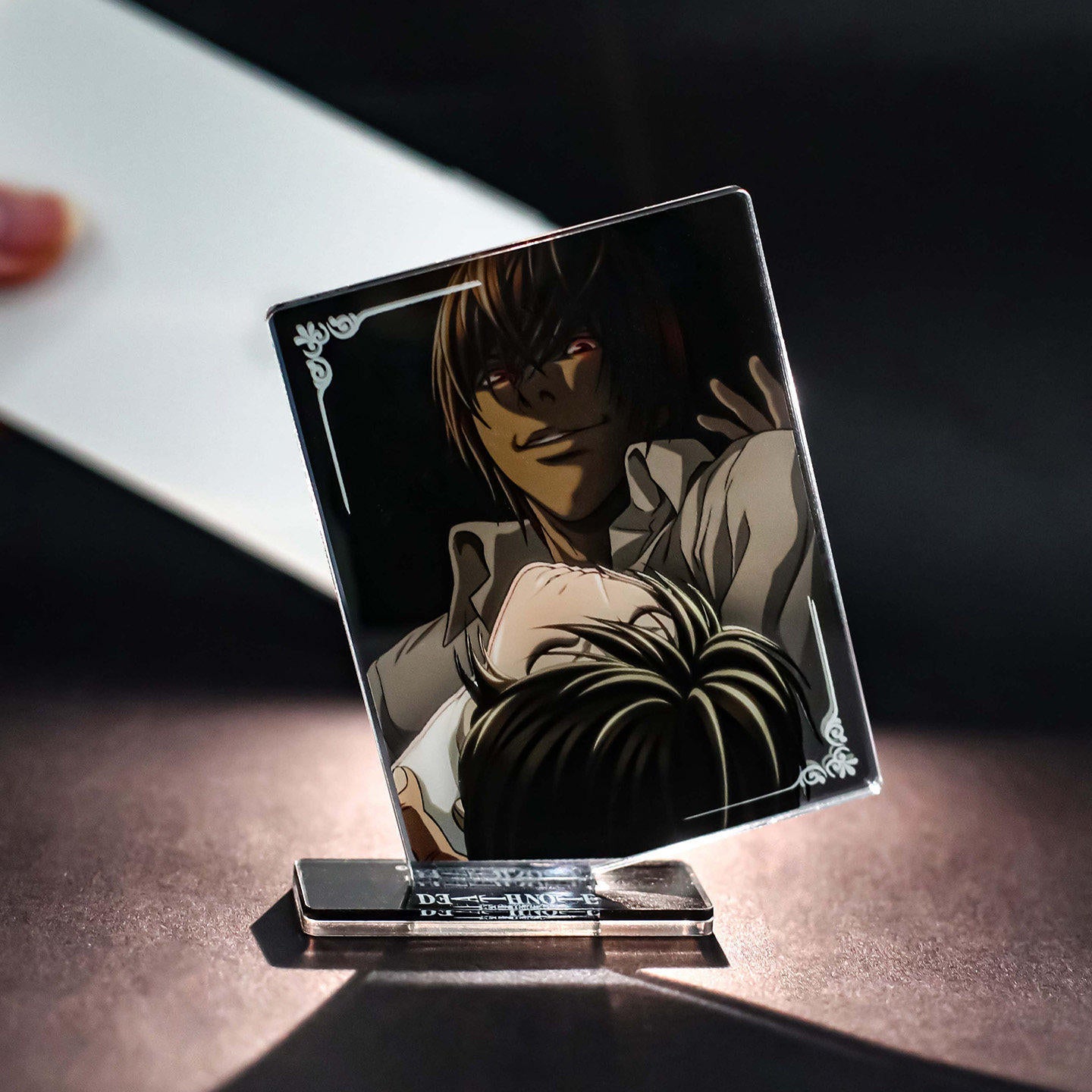 Death Note Light-Sensitive Acrylic Stand Display Official Licensed