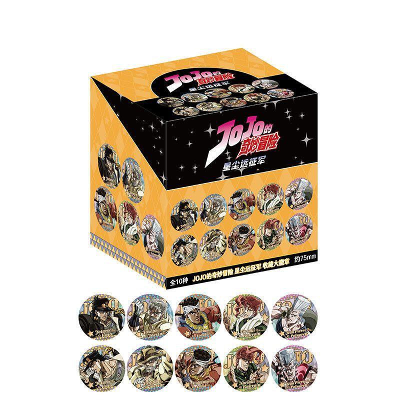 JoJo's Bizarre Adventure Stardust Crusaders Can Badge Blind Box Vol.1