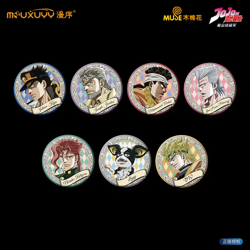 JoJo's Bizarre Adventure Stardust Crusaders Character Can Badge Collection Vol.2 Blind Box
