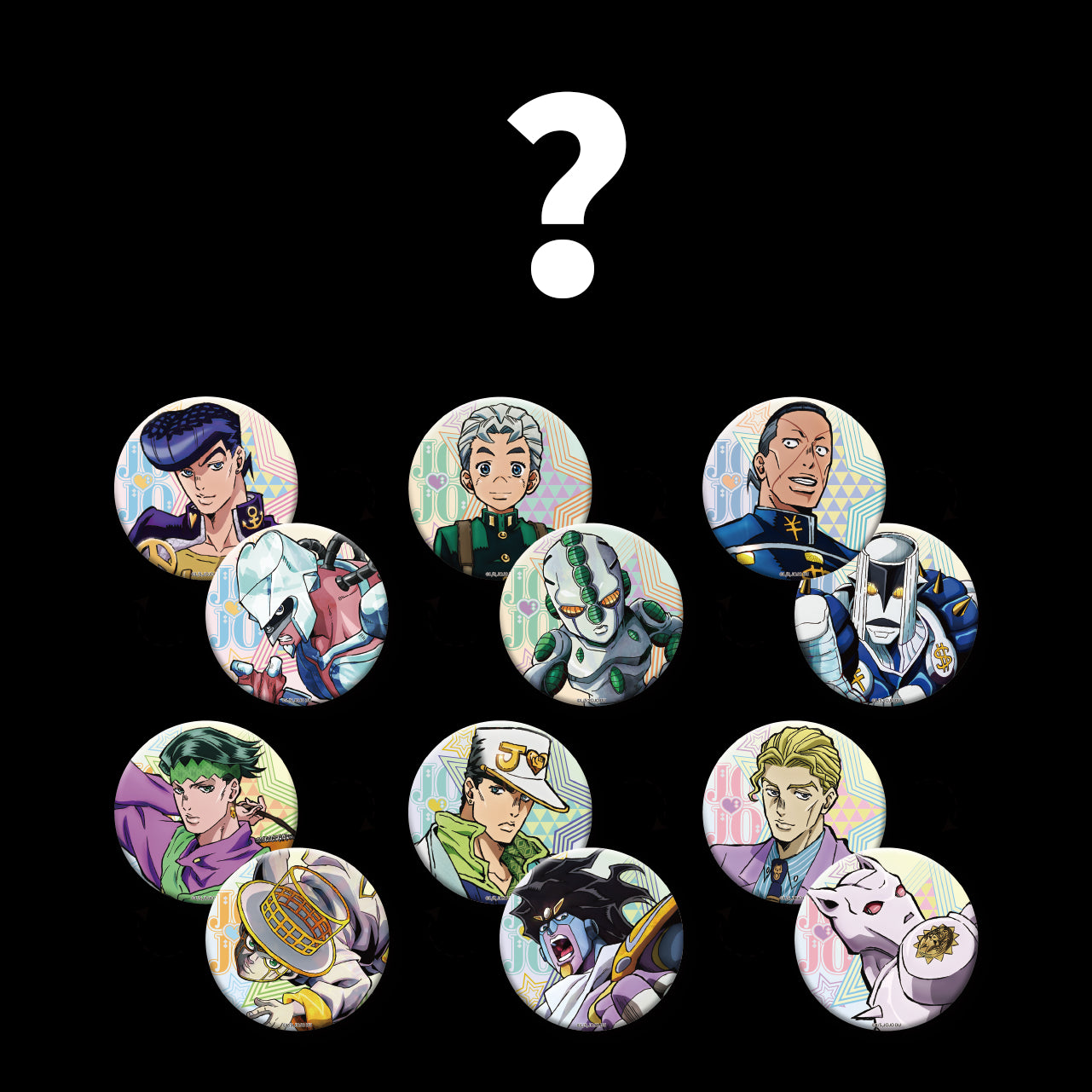JoJo's Bizarre Adventure Diamond is Unbreakable Lenticular Can Badge 75mm