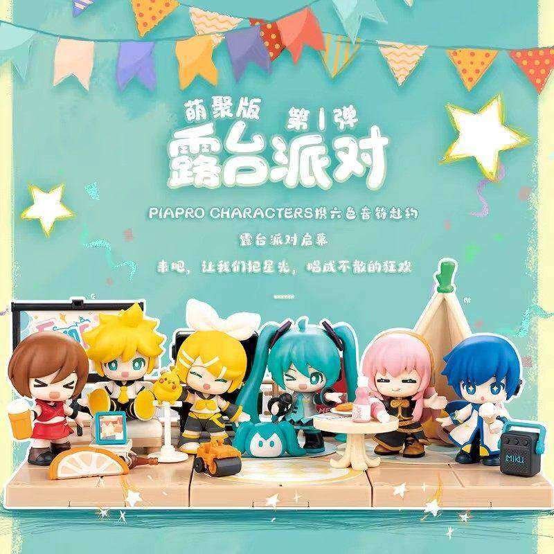 BLOKEES Hatsune Miku Rooftop Party Mini Figure Blind Box Series