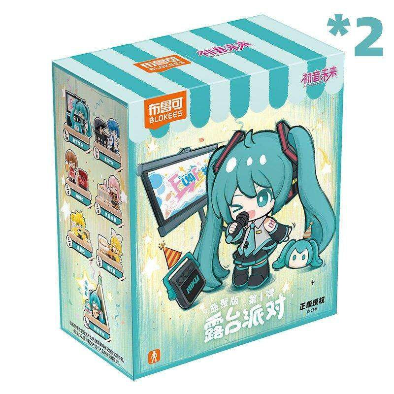 BLOKEES Hatsune Miku Rooftop Party Mini Figure Blind Box Series