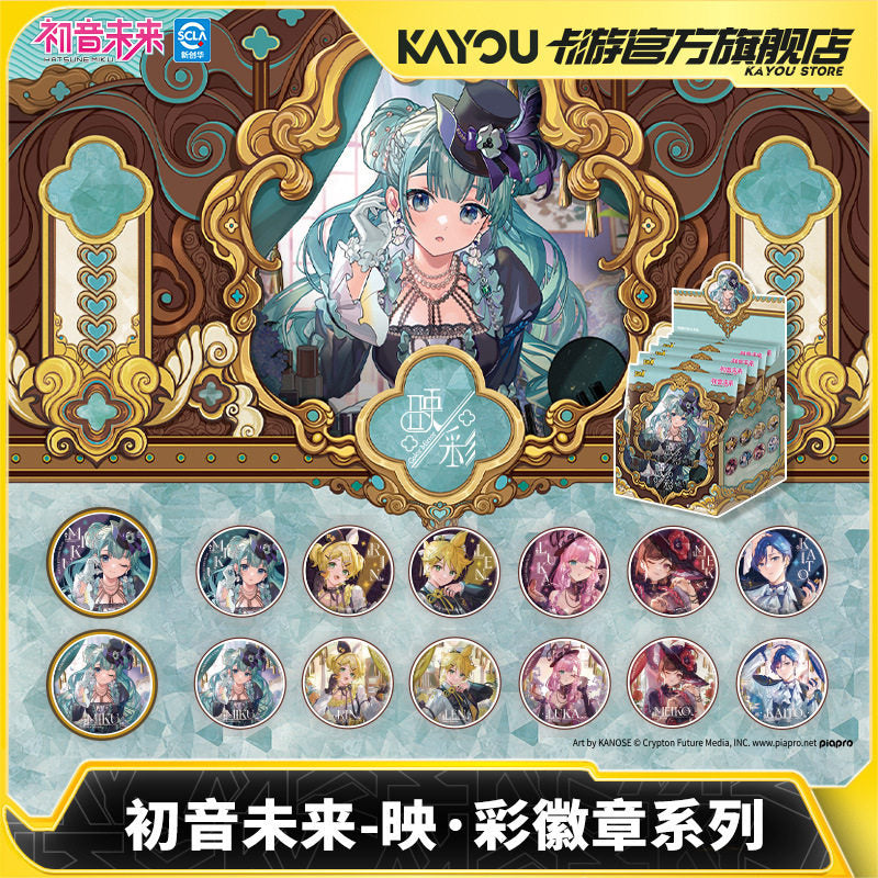 Hatsune Miku Color Mirror Can Badge Blind Box Series Vol.1 Official Licensed Pin Collection