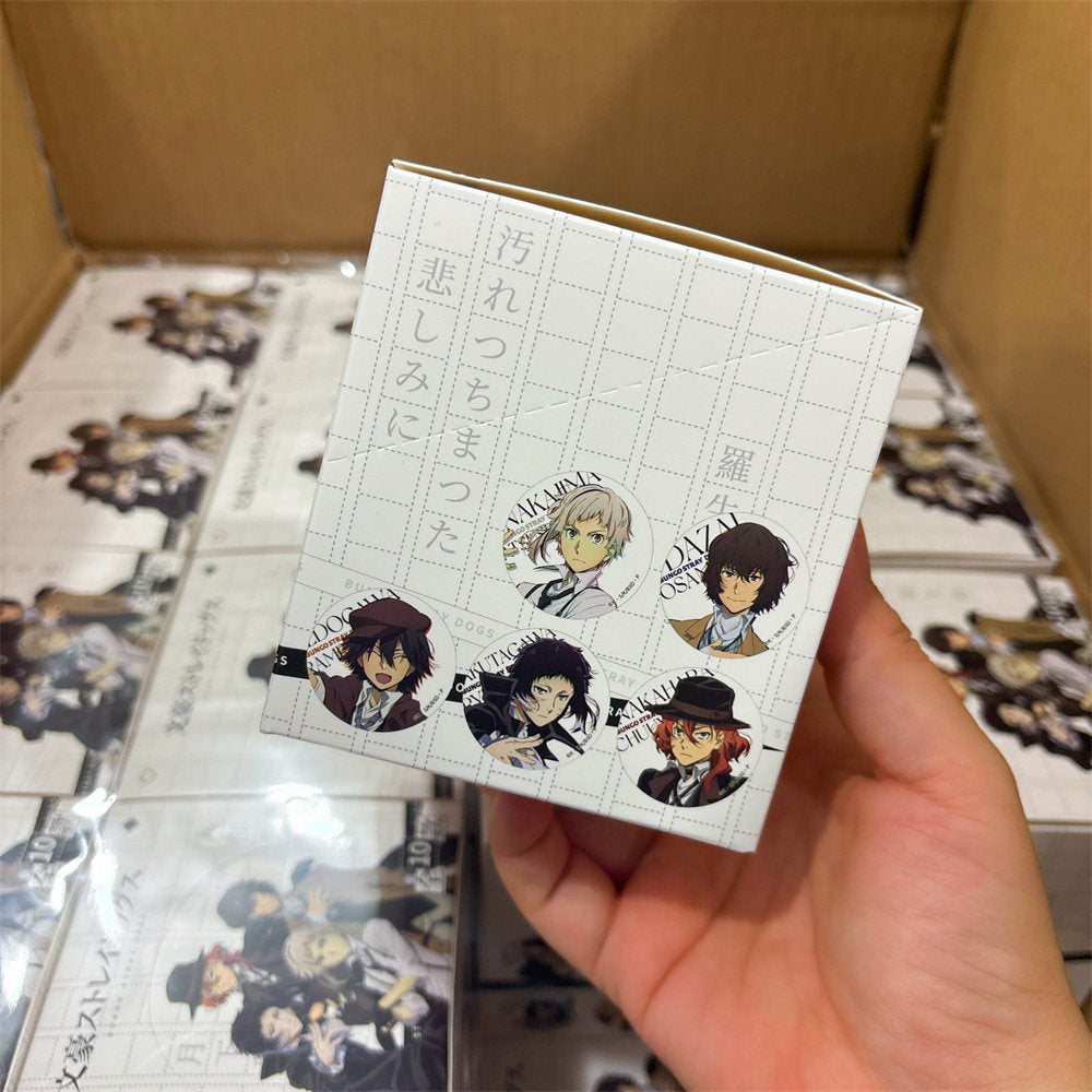 Bungo Stray Dogs Illustration Series 58mm Can Badge Blind Box Official Licensed