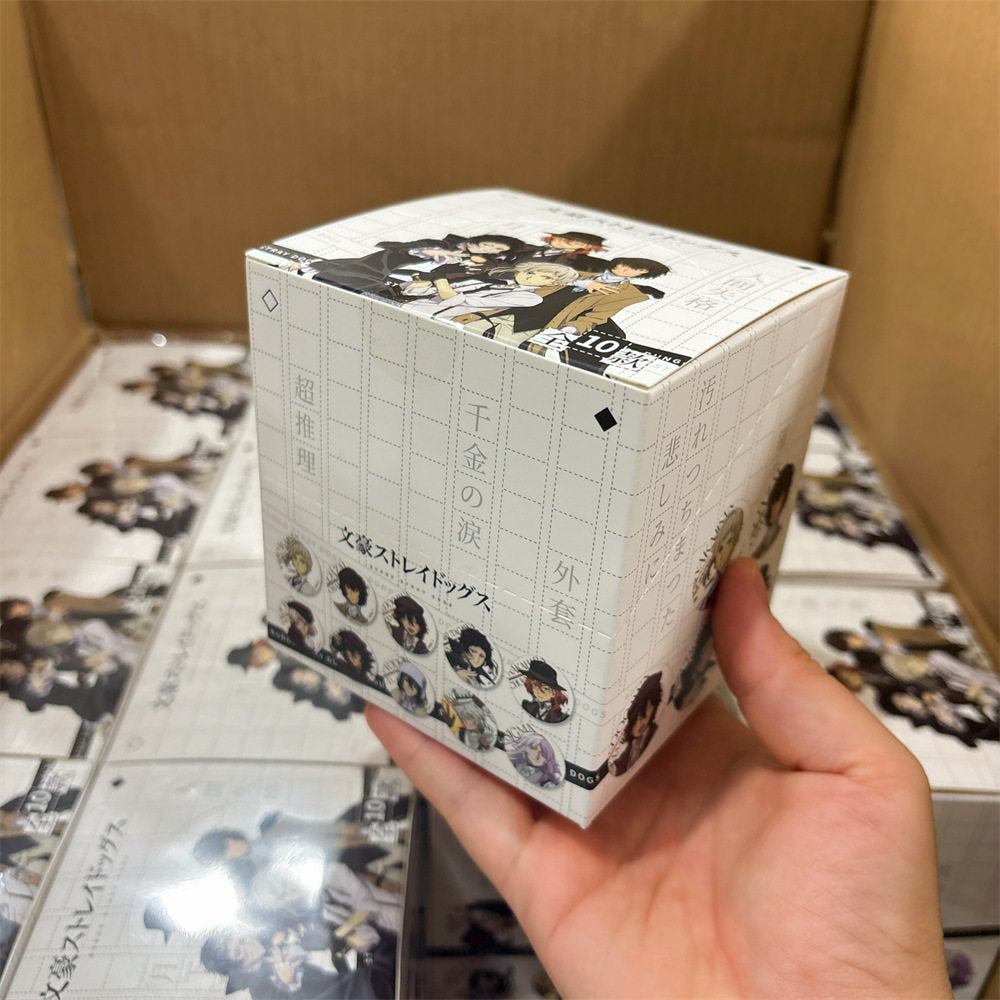 Bungo Stray Dogs Illustration Series 58mm Can Badge Blind Box Official Licensed