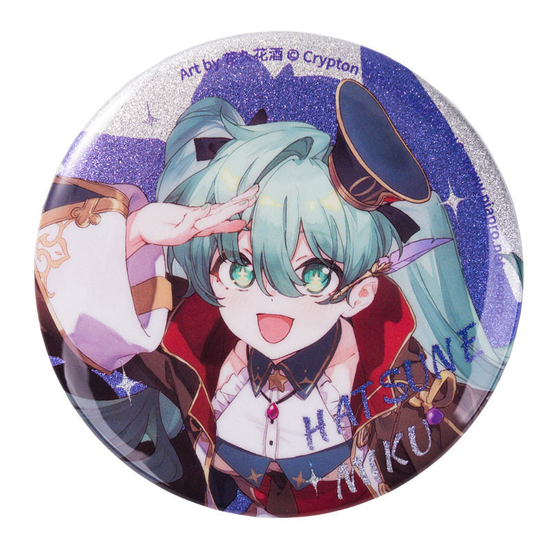 Hatsune Miku The Great Discovery Double Glitter Can Badge 58mm