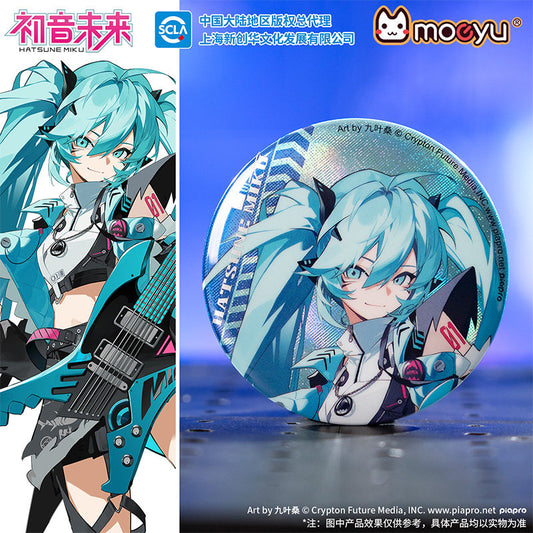 Hatsune Miku RAVE Series 65mm Tin Badge | Official Vocaloid Pin Button