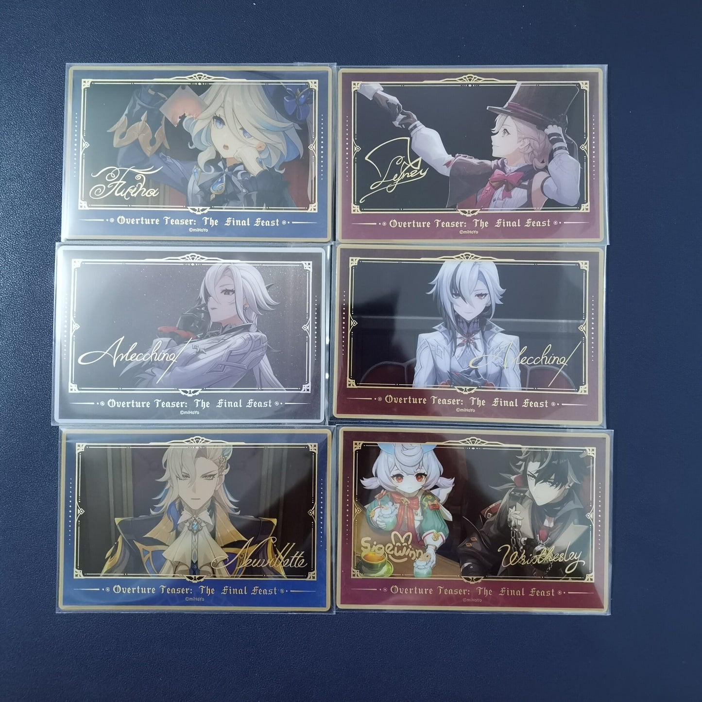 Genshin Impact The Final Feast Series Collectible Card Blind Box