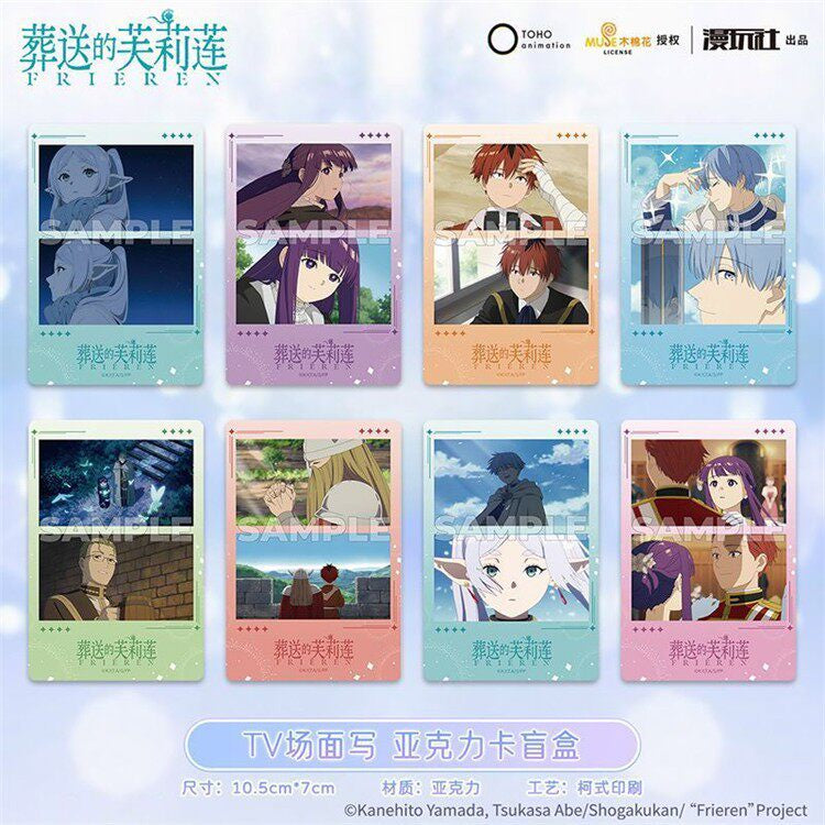 Frieren TV Scene Acrylic Card Collection Blind Box – Official Frieren Anime Merch