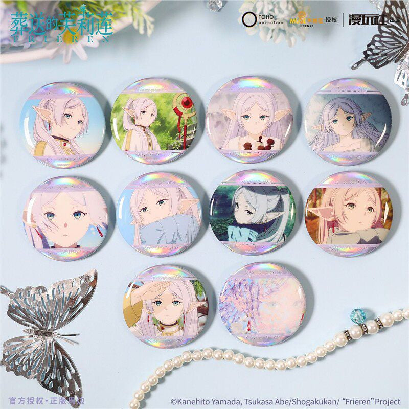 Frieren Individual Character Can Badge Blind Box – Official Frieren Anime Merch