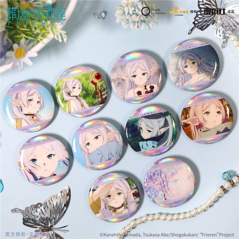 Frieren Individual Character Can Badge Blind Box – Official Frieren Anime Merch
