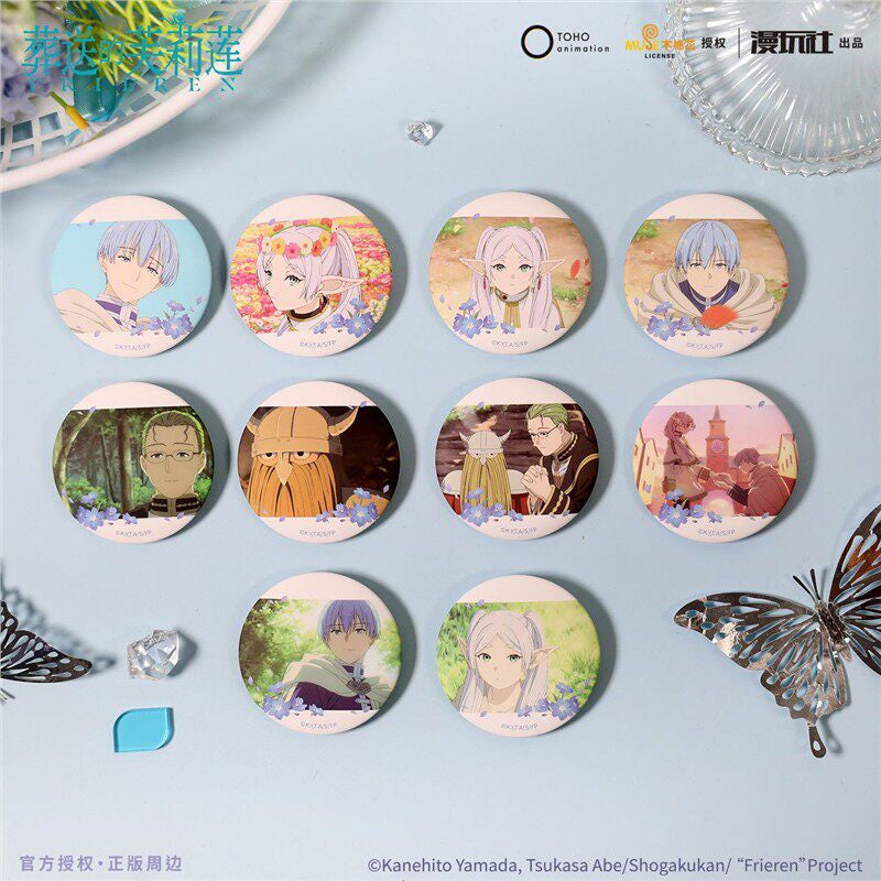 Frieren Individual Character Can Badge Blind Box – Official Frieren Anime Merch