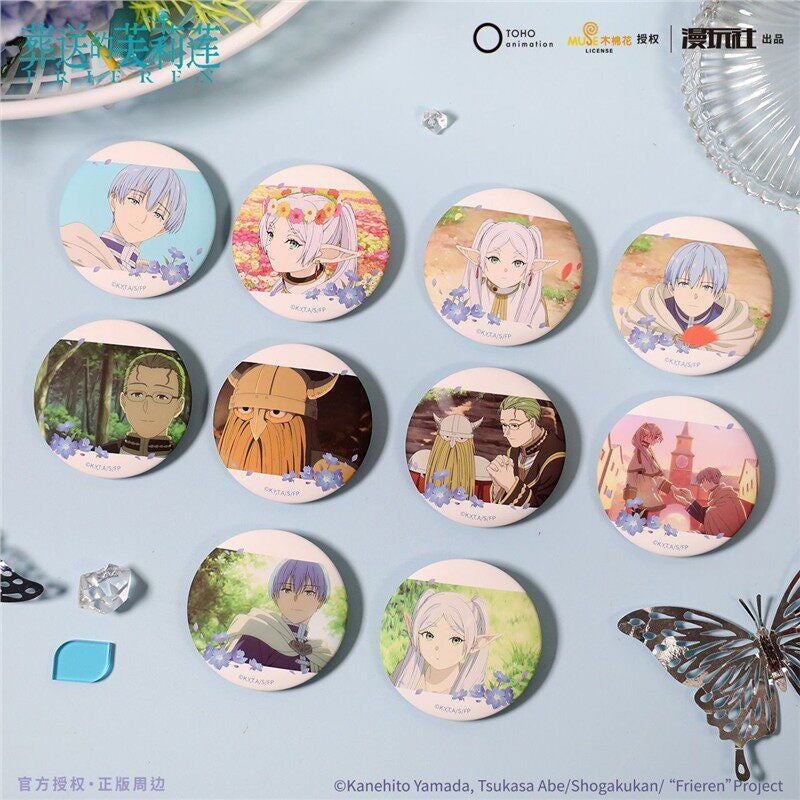 Frieren Individual Character Can Badge Blind Box – Official Frieren Anime Merch