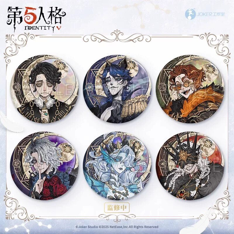 Identity V Galaxy Series Vol.2 Glitter Badge Blind Box