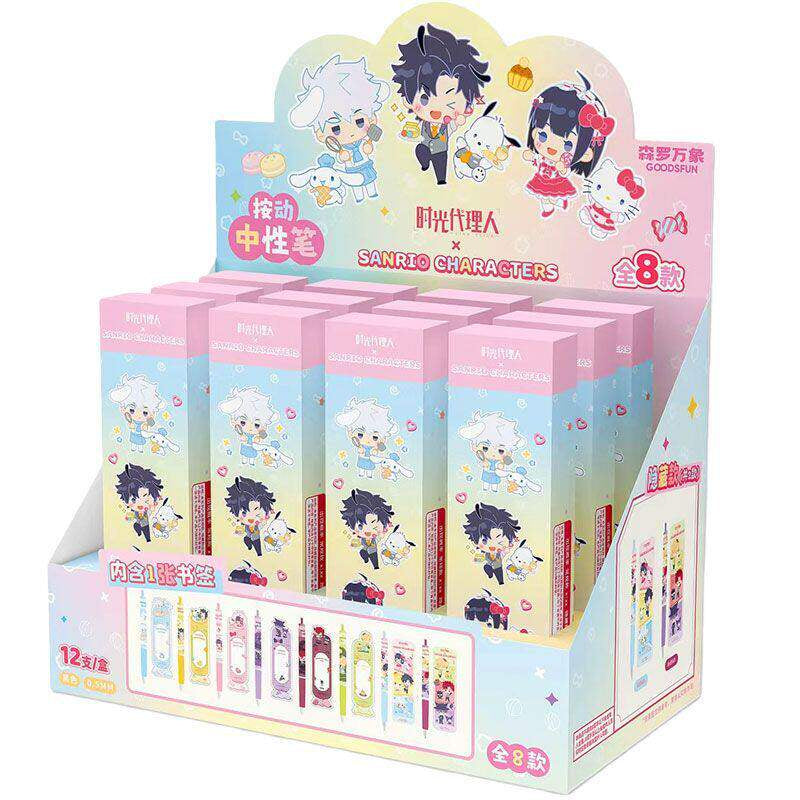 Link Click × Sanrio Characters Gel Pen & Transparent Bookmark Blind Box | Official