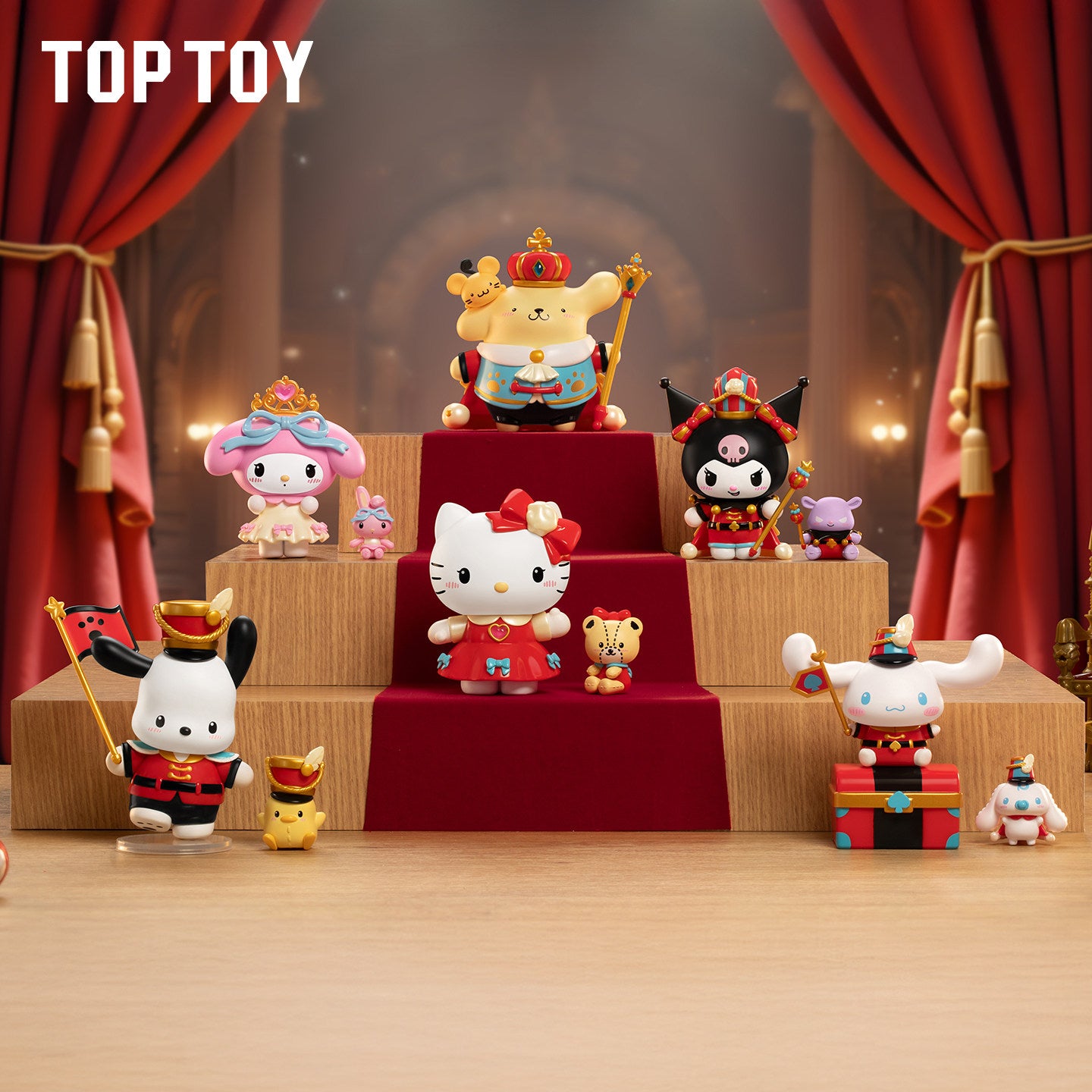 TOP TOY Sanrio Characters The Nutcracker Series Blind Box Figure