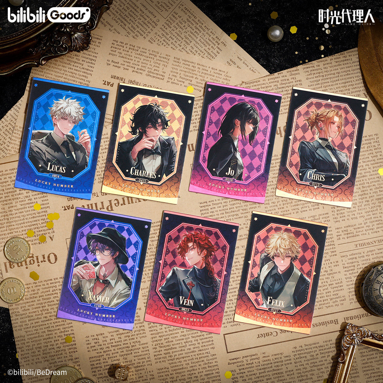 Link Click Shadow Hunters Series Instant Photo Style Collectible Card Blind Pack