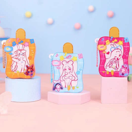 Alien Stage Bunny Series Acrylic Popsicle Keychain Blind Box