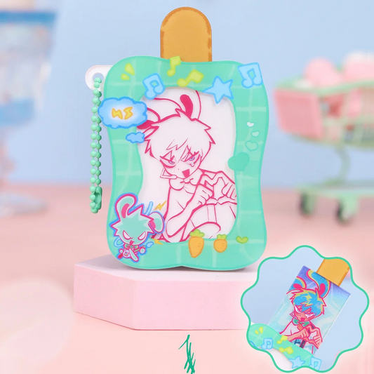 Alien Stage Bunny Series Acrylic Popsicle Keychain Blind Box