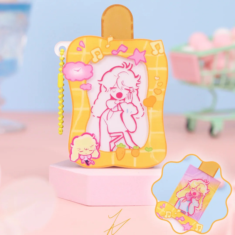 Alien Stage Bunny Series Acrylic Popsicle Keychain Blind Box