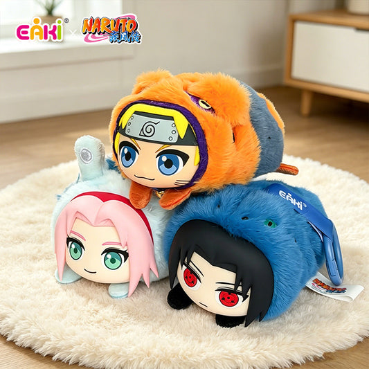 Naruto Shippuden Cute Beast Lying Party Plush Blind Box Keychain
