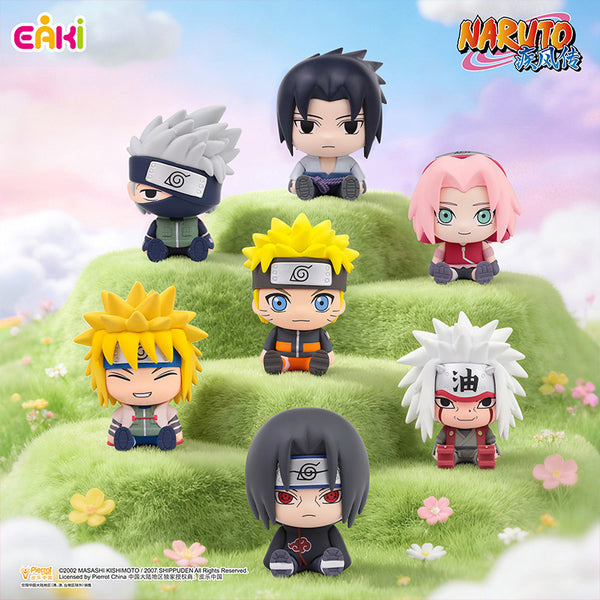 Naruto Shippuden Sitting Series Blind Box Mini Figure Collection (Official Licensed)