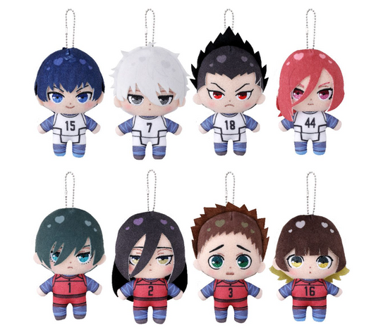 BANDAI BLUE LOCK Punitop Plush Blind Box Collection 2