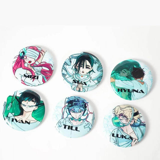 ALIEN STAGE Anakt Garden Collection Round Badge Blind Box