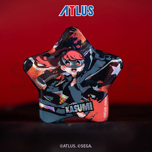 SEGA ATLUS Persona 5 Royal Star Holographic Badge