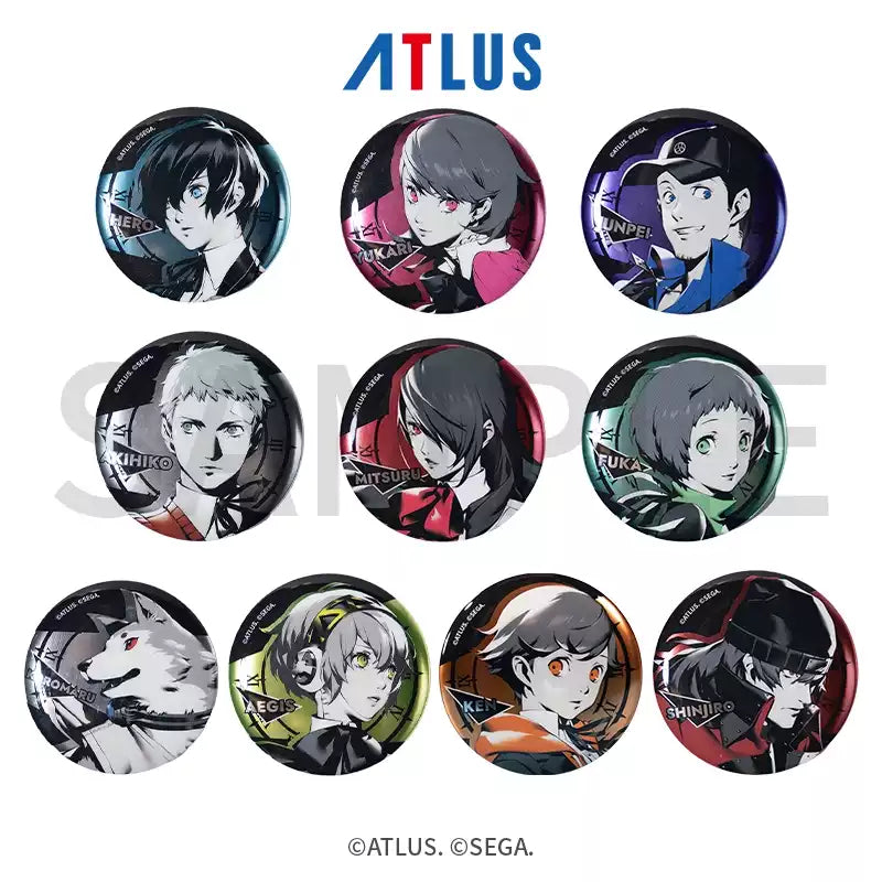 SEGA ATLUS Persona 3 Reload Type B Tin Badge Blind Box