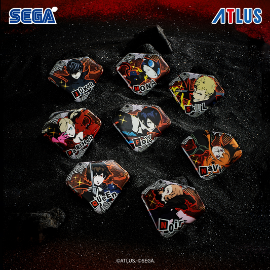 SEGA ATLUS Persona 5 Royal Type E Tin Badge Blind Box
