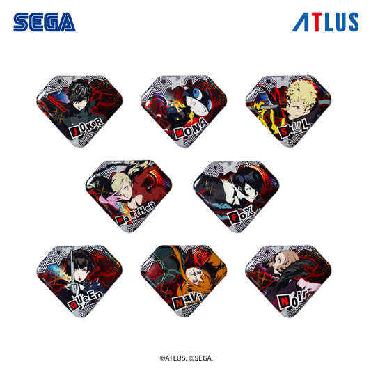 SEGA ATLUS Persona 5 Royal Type E Tin Badge Blind Box