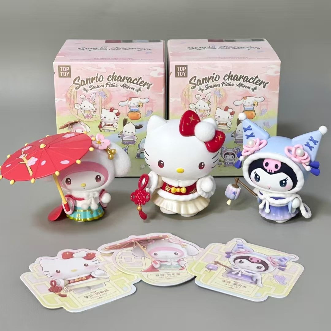 Sanrio Characters Four Seasons Costume Figure Blind Box