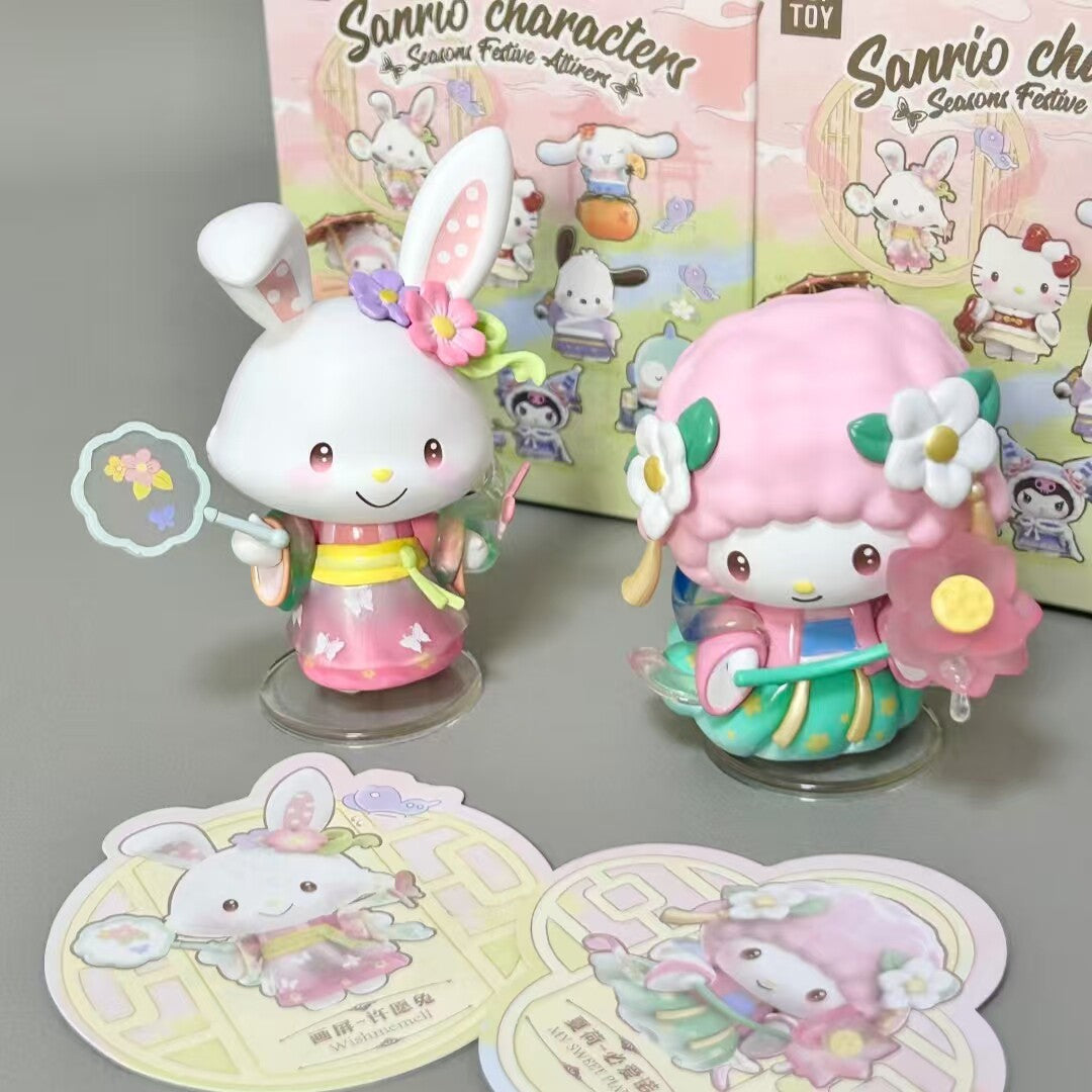 Sanrio Characters Four Seasons Costume Figure Blind Box