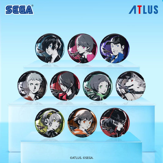SEGA ATLUS Persona 3 Reload Type B Tin Badge Blind Box