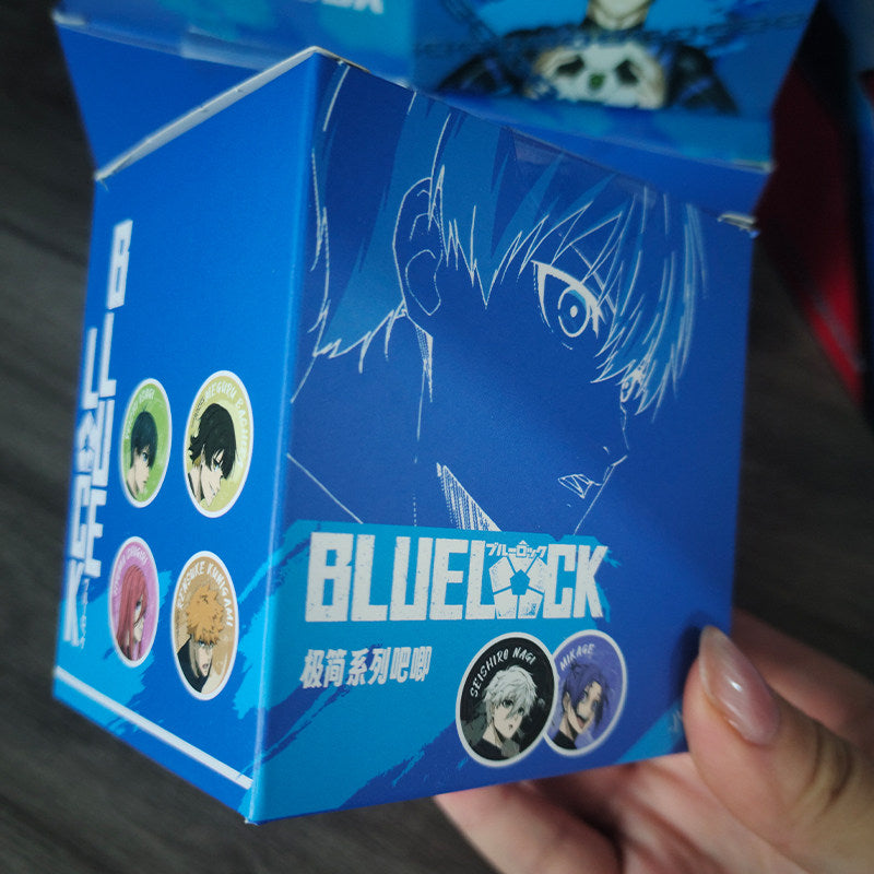 Blue Lock Minimalist Series Tin Badge Blind Box